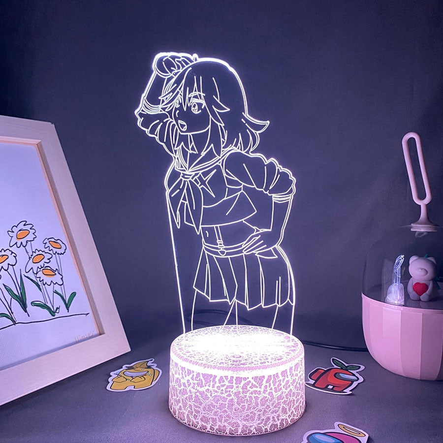 Figure Matoi Ryuuko 3D Led Night Lights