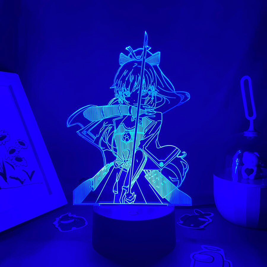 Genshin Impact Kamisato Ayaka 3D Led Nightlights