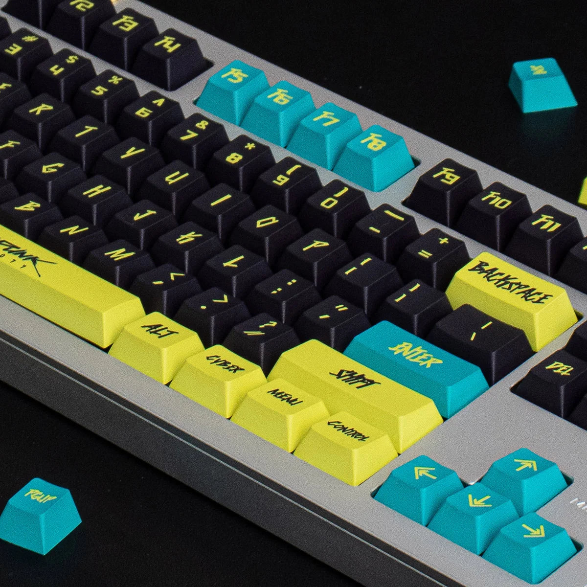 Cyberpunk PBT Keycap