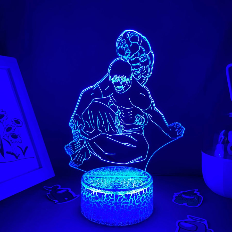 Jujutsu Kaisen Figure Toji and His Cursed Spirit 3D Night Light