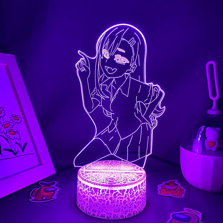 Dont Toy With Me Miss Nagatoro 3D LED Night Lights