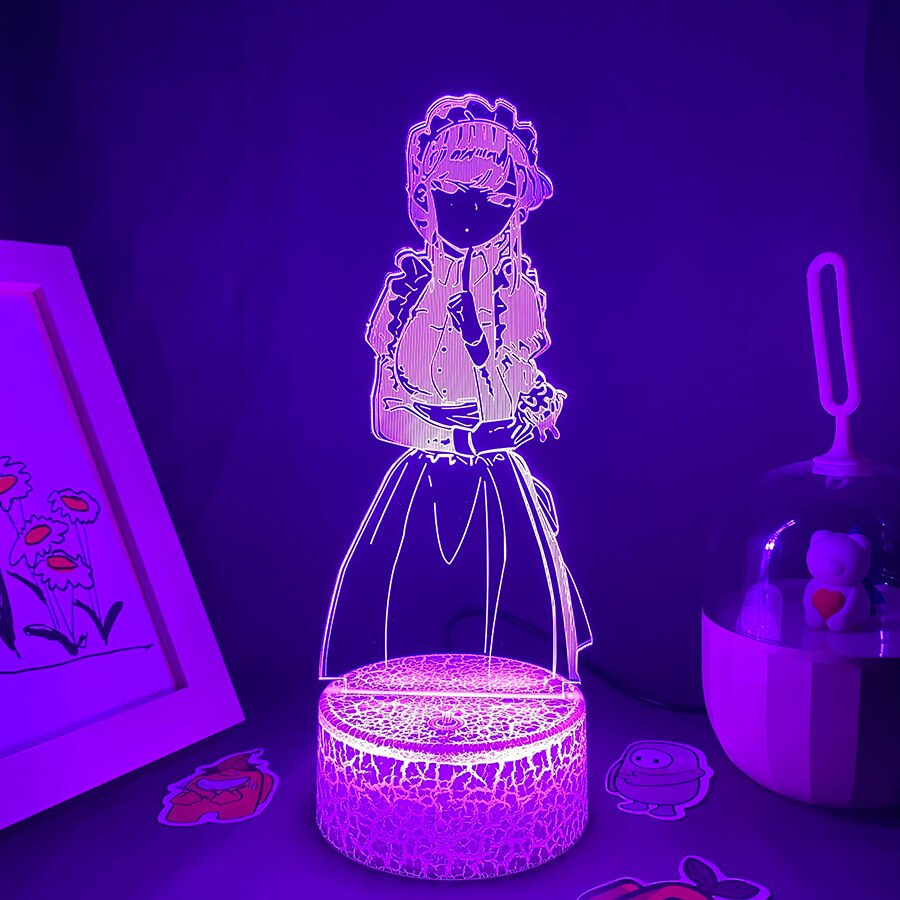 Komi Cant Communicate 3D Led Neon Night Lights