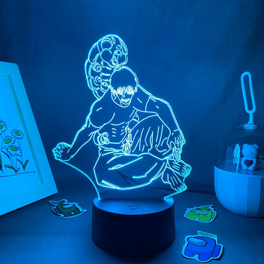 Jujutsu Kaisen Figure Toji and His Cursed Spirit 3D Night Light