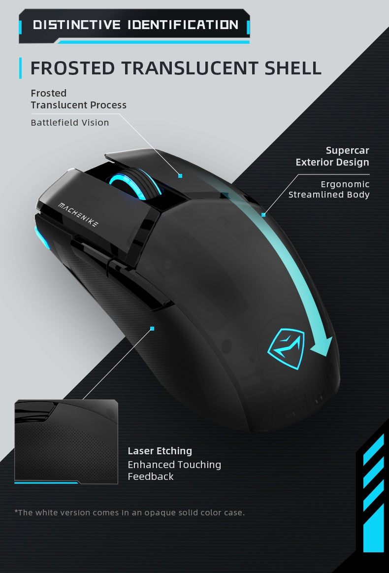 Machenike M7 Pro Gaming Mouse 8000 - 26000DPI 7 Buttons 74g