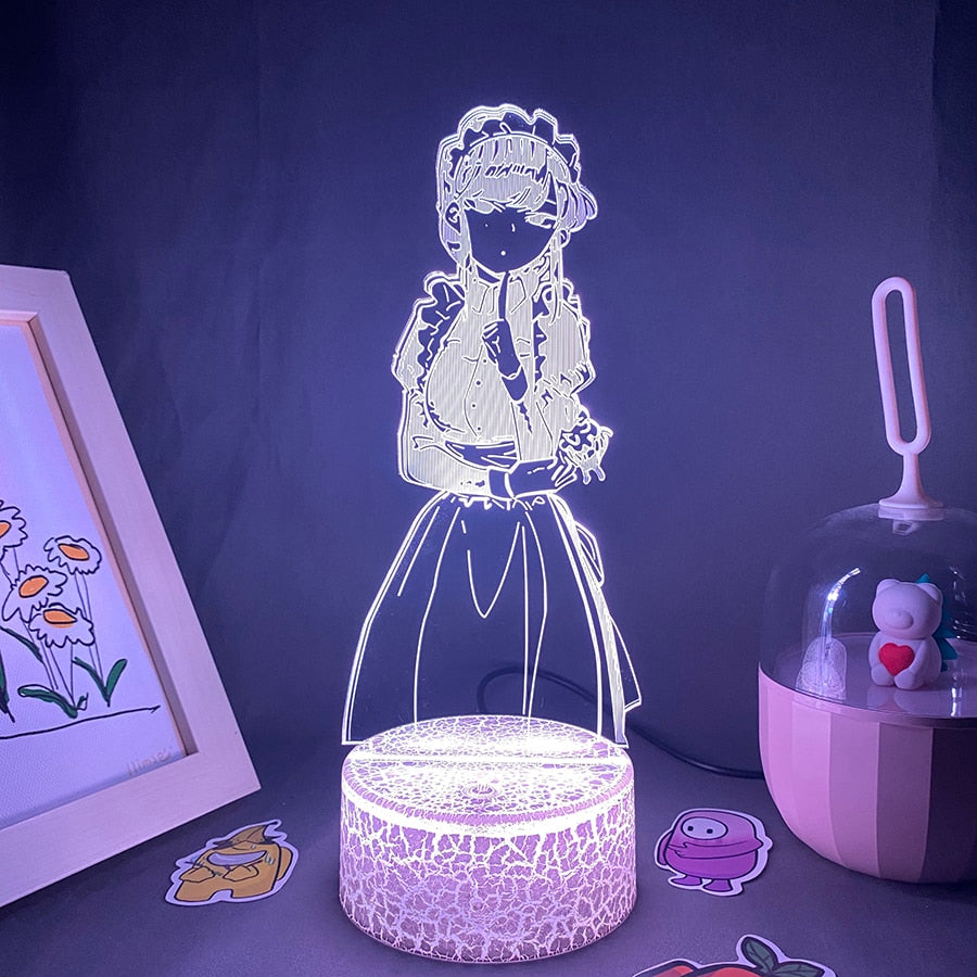 Komi Cant Communicate 3D Led Neon Night Lights