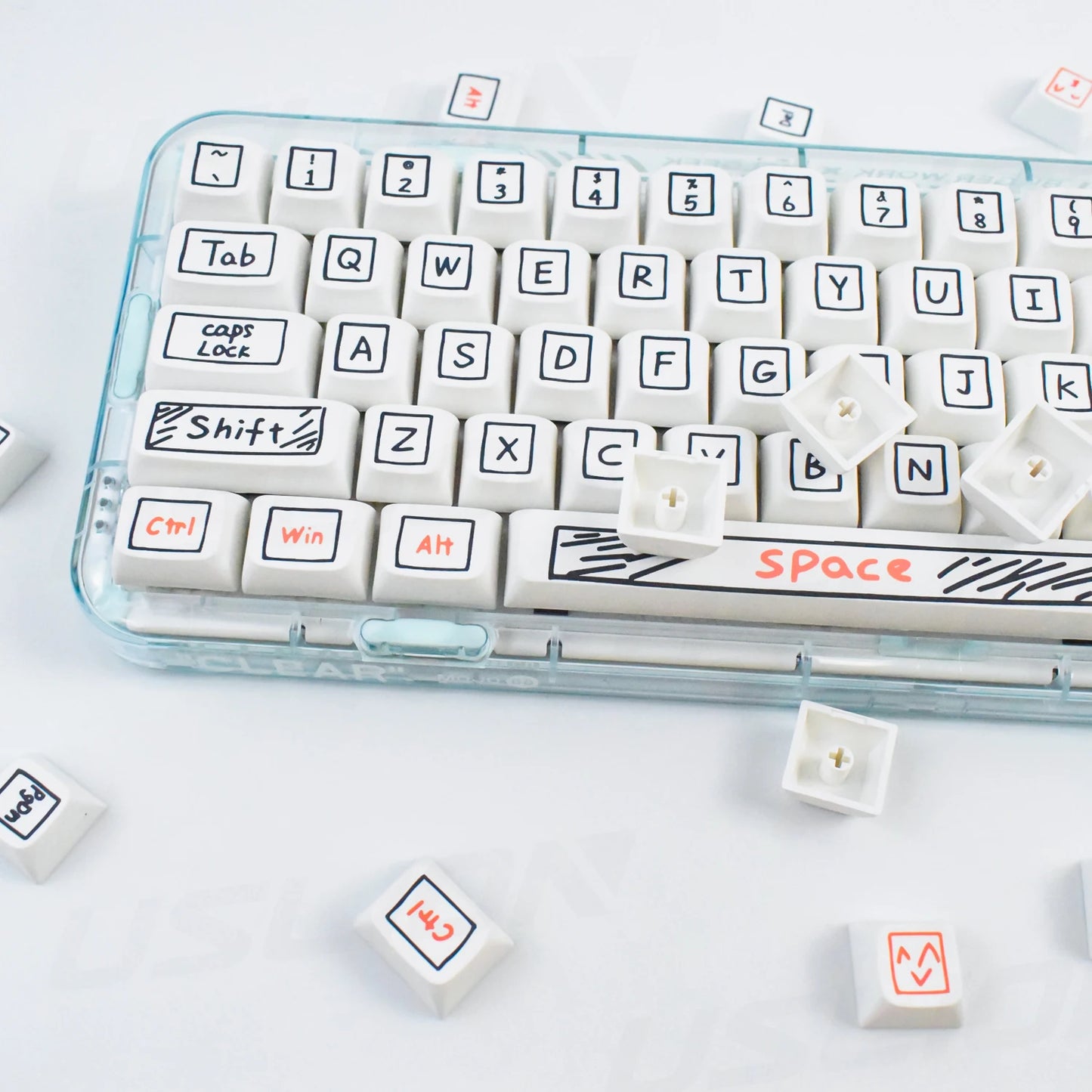 Graffiti Keycap XDA Profile PBT