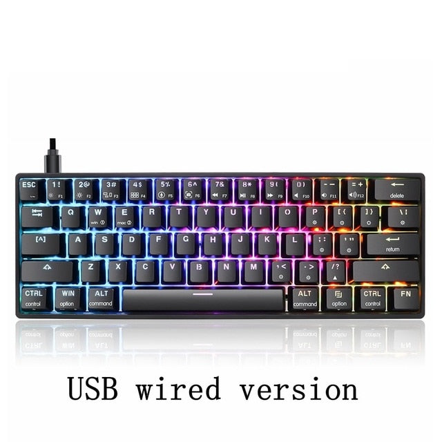 SKYLOONG GK61 Mechanical Keyboard 60% -OPTICAL-