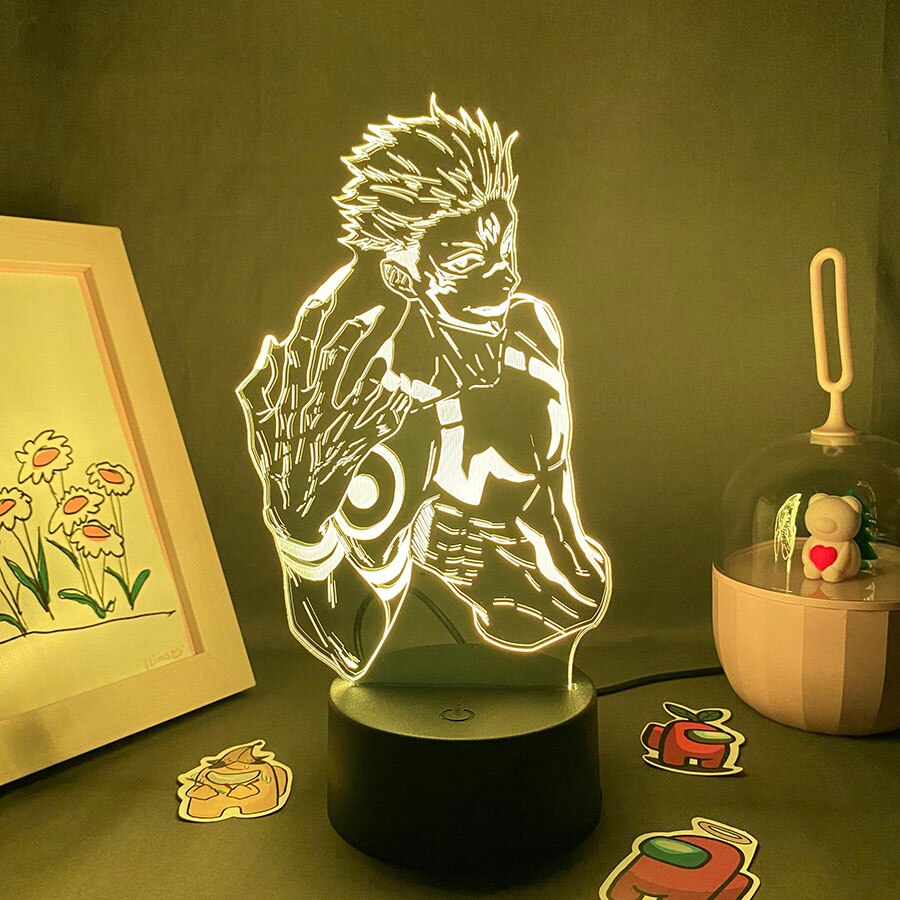 Jujutsu Kaisen Figure Yuji Itadori Ryomen Sukuna Lamp