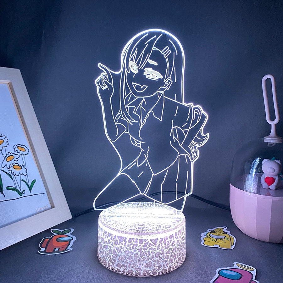 Dont Toy With Me Miss Nagatoro 3D LED Night Lights