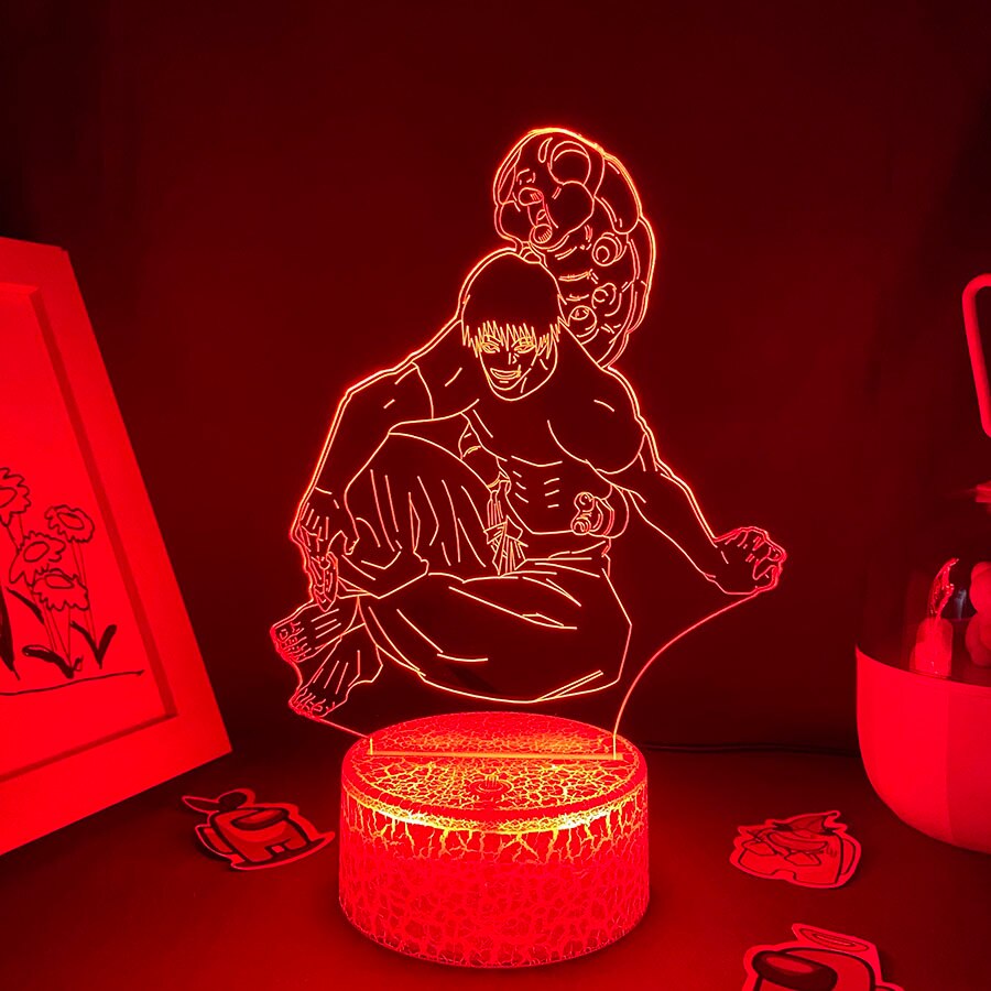 Jujutsu Kaisen Figure Toji and His Cursed Spirit 3D Night Light