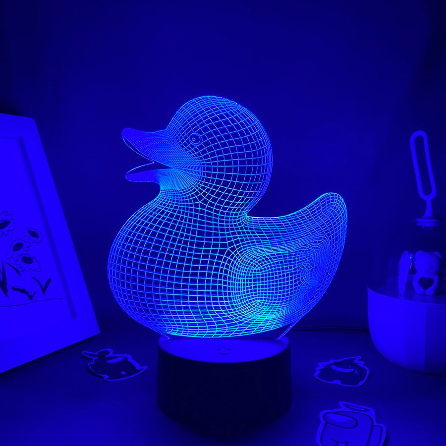 Duck 3D LED Neon Night Lights