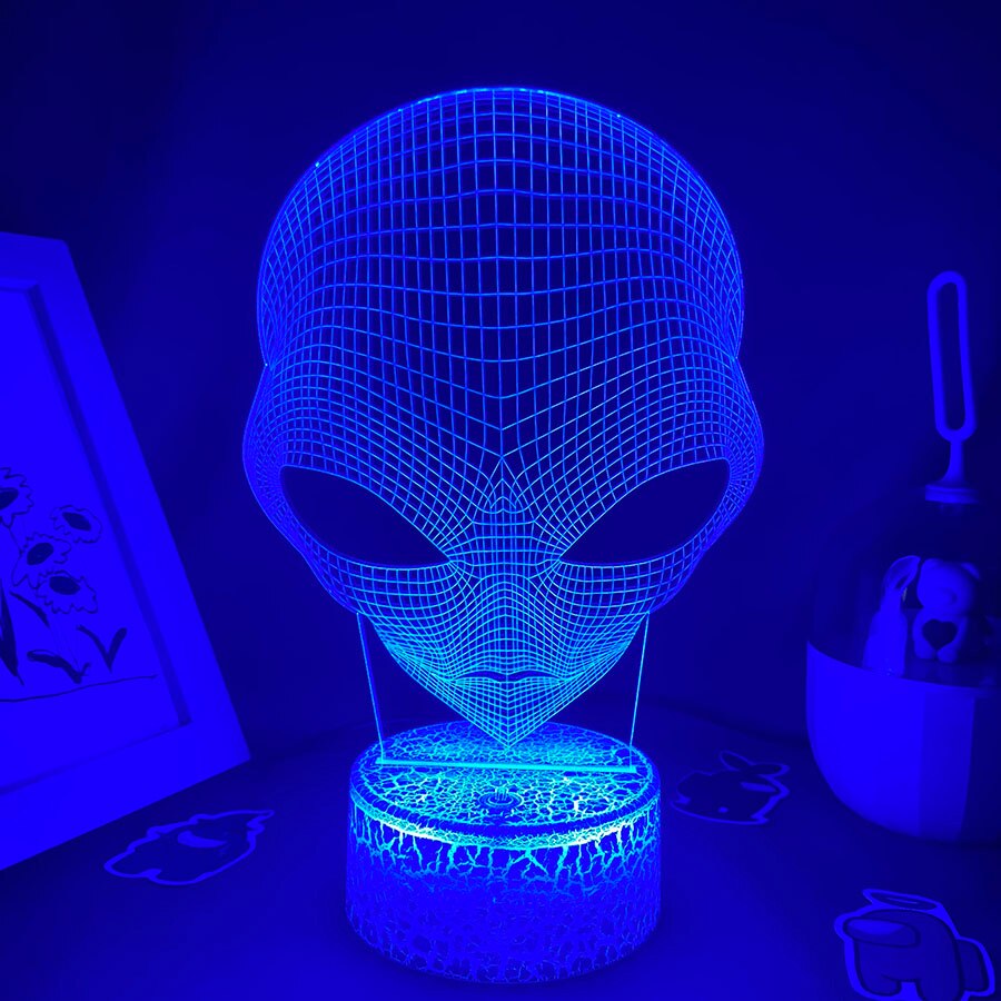 Pop eyed Alien 3D Lava Lamp