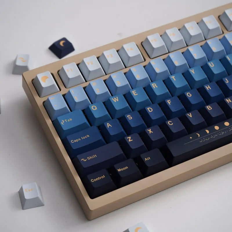 Moonrise Keycaps PBT الكرز الشخصي