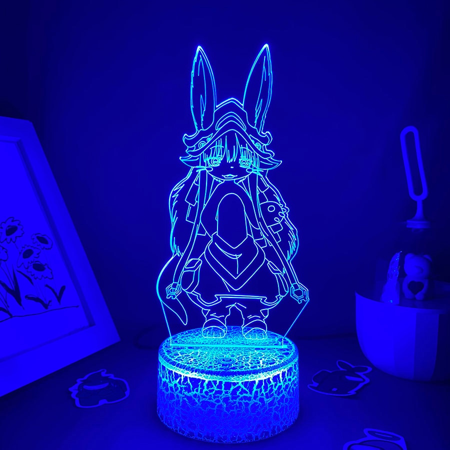 Made in Abyss Figure Nanachi 3D Night Lights