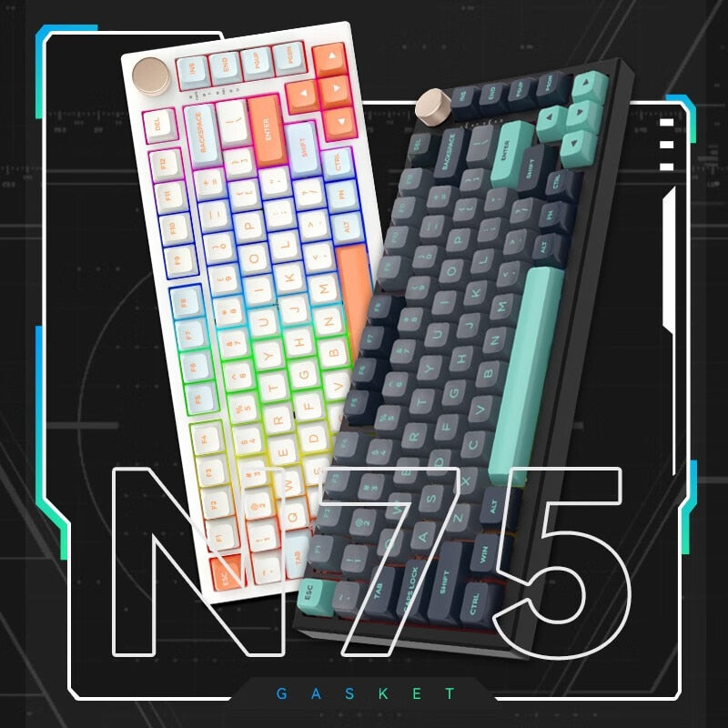 Vgn N75 Pro Wireless Keyboard Tri-mode