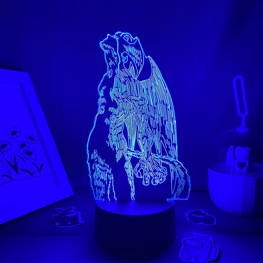 DEVILMAN Figure Crybaby 3D Led Night Lights