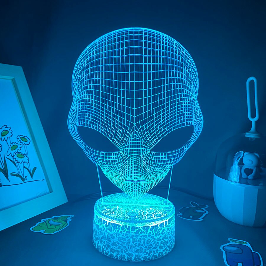 Pop eyed Alien 3D Lava Lamp