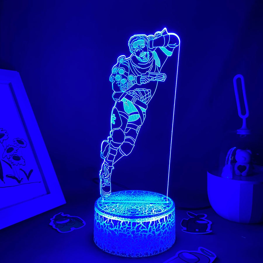 Game Apex Legends MIRAGE Holographic Trickster 3D Lights