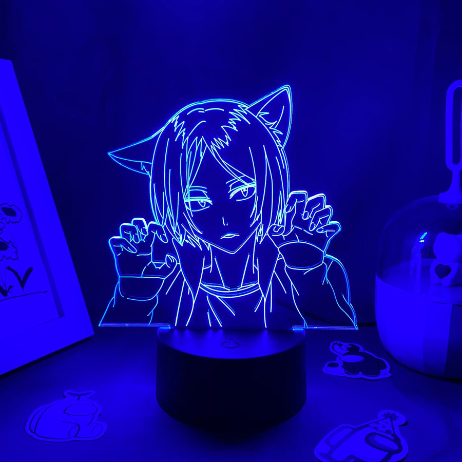 Haikyuu Figure Kenma Kozume Led Night Light