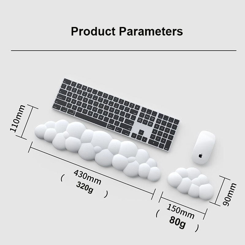 Cloud  Wrist Rest Non-Slip Rubber