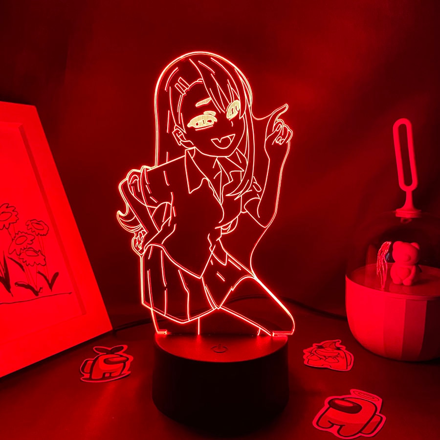 Dont Toy With Me Miss Nagatoro 3D LED Night Lights