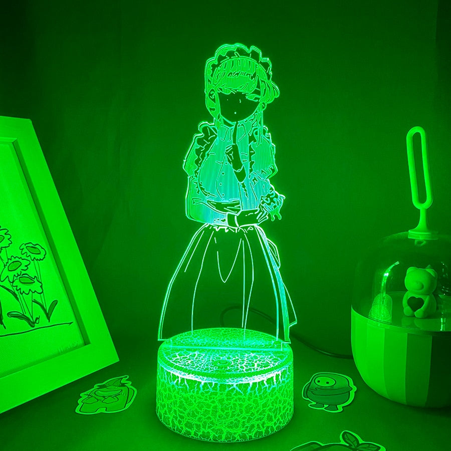 Komi Cant Communicate 3D Led Neon Night Lights