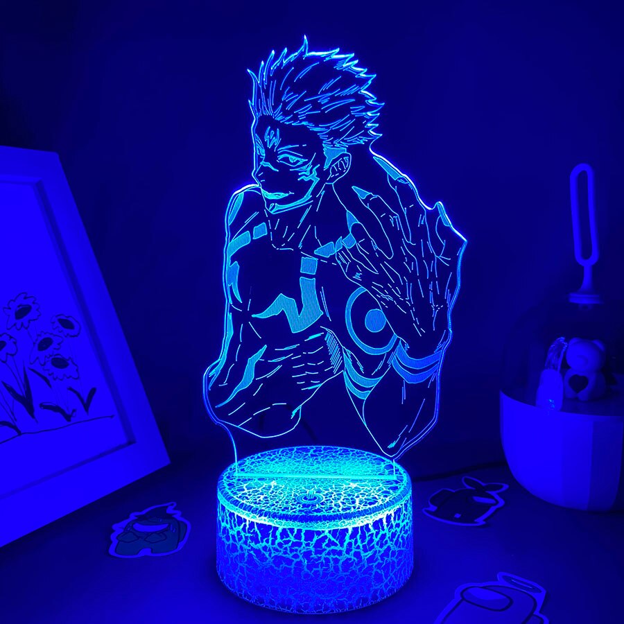 Jujutsu Kaisen Figure Yuji Itadori Ryomen Sukuna Lamp