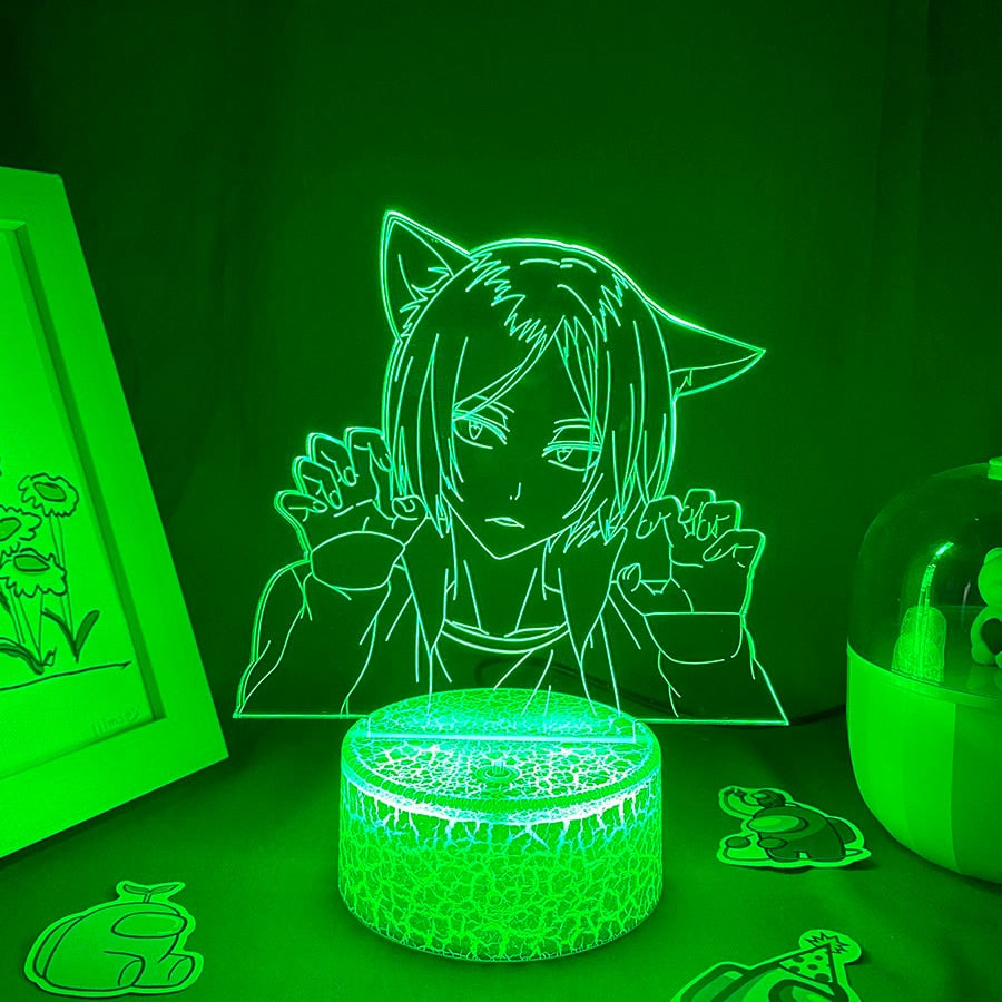 Haikyuu Figure Kenma Kozume Led Night Light