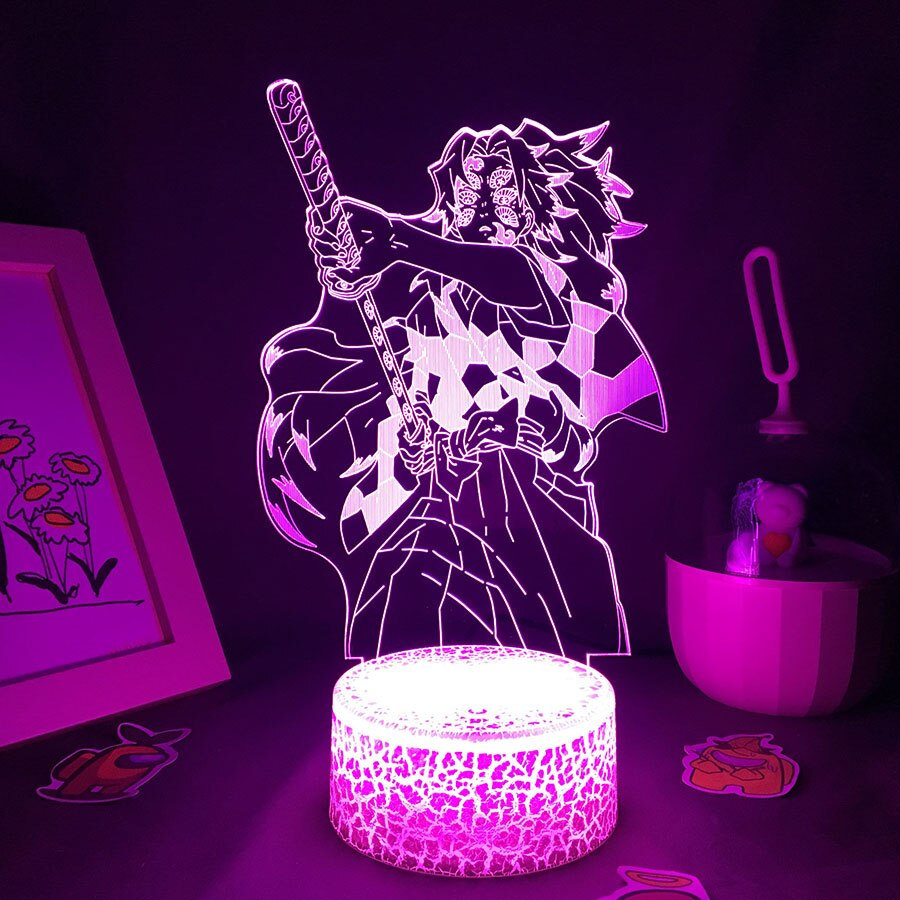 Demon Slayer Figure Kokushibou Night Lights