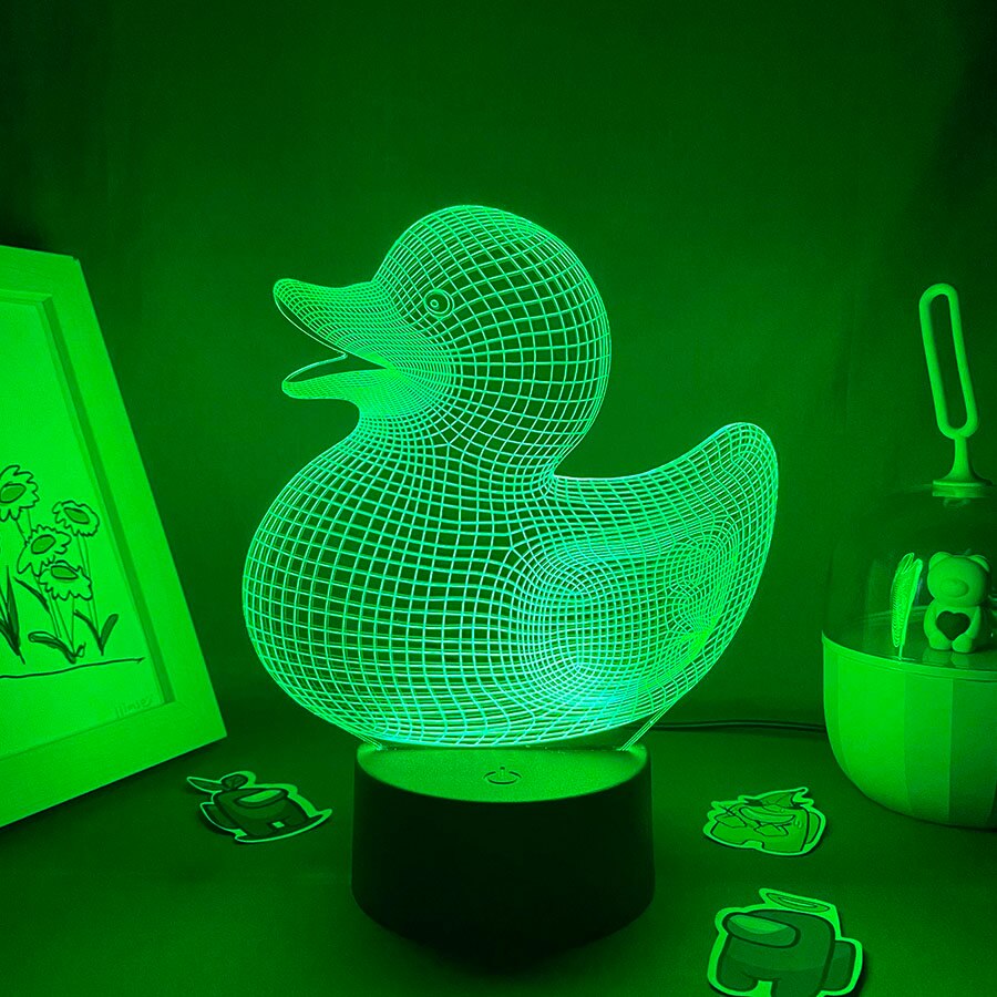 Duck 3D LED Neon Night Lights