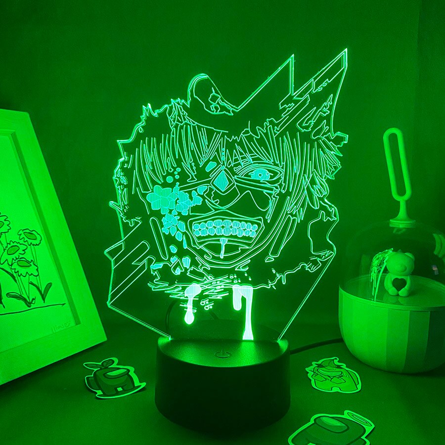 Tokyo Ghoul Figure Ken Kaneki 3D Night Light