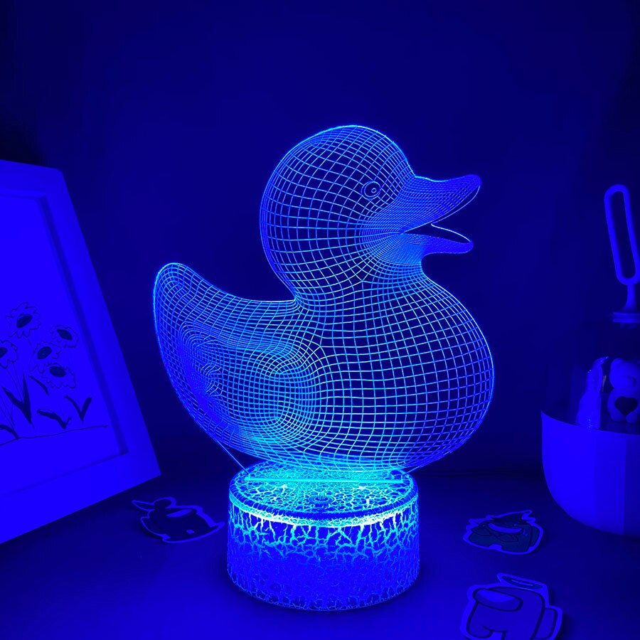 Duck 3D LED Neon Night Lights