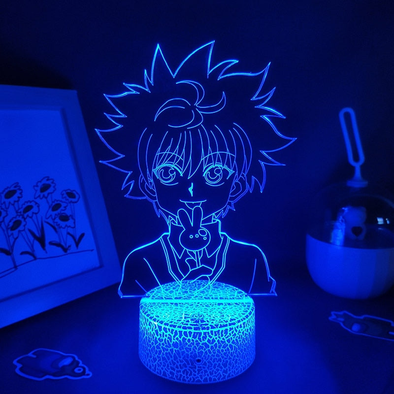 Hunter X Hunter Killua Zoldyck Night Light Lava Lamp