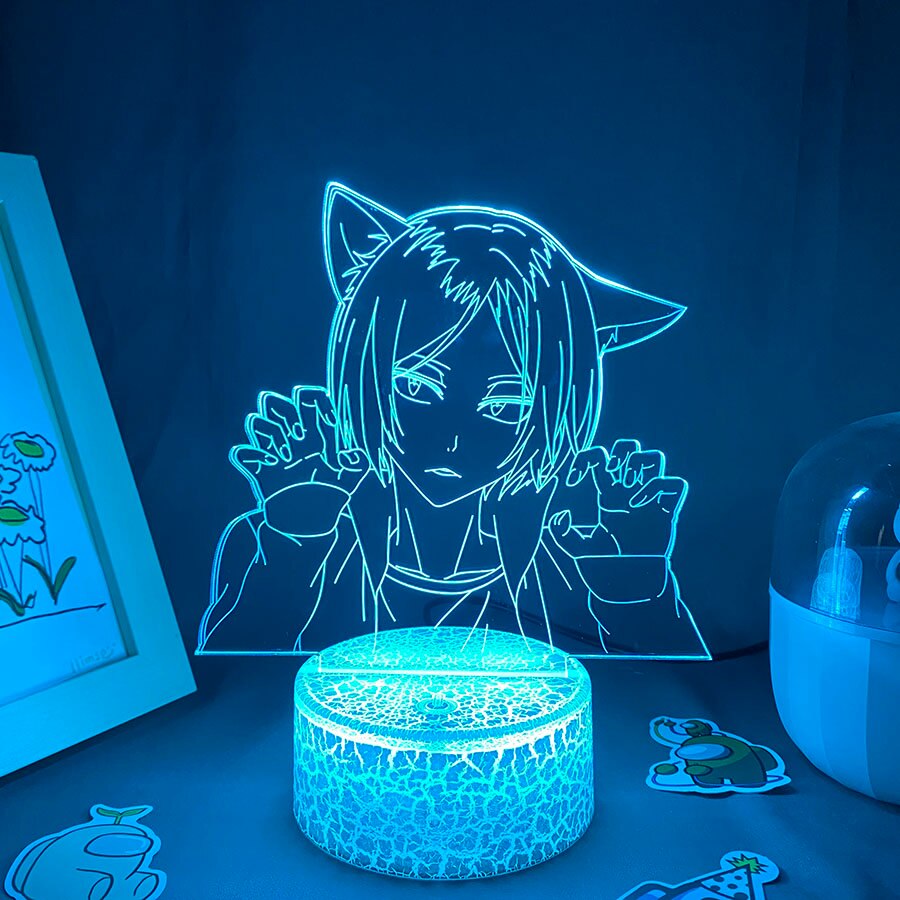 Haikyuu Figure Kenma Kozume Led Night Light