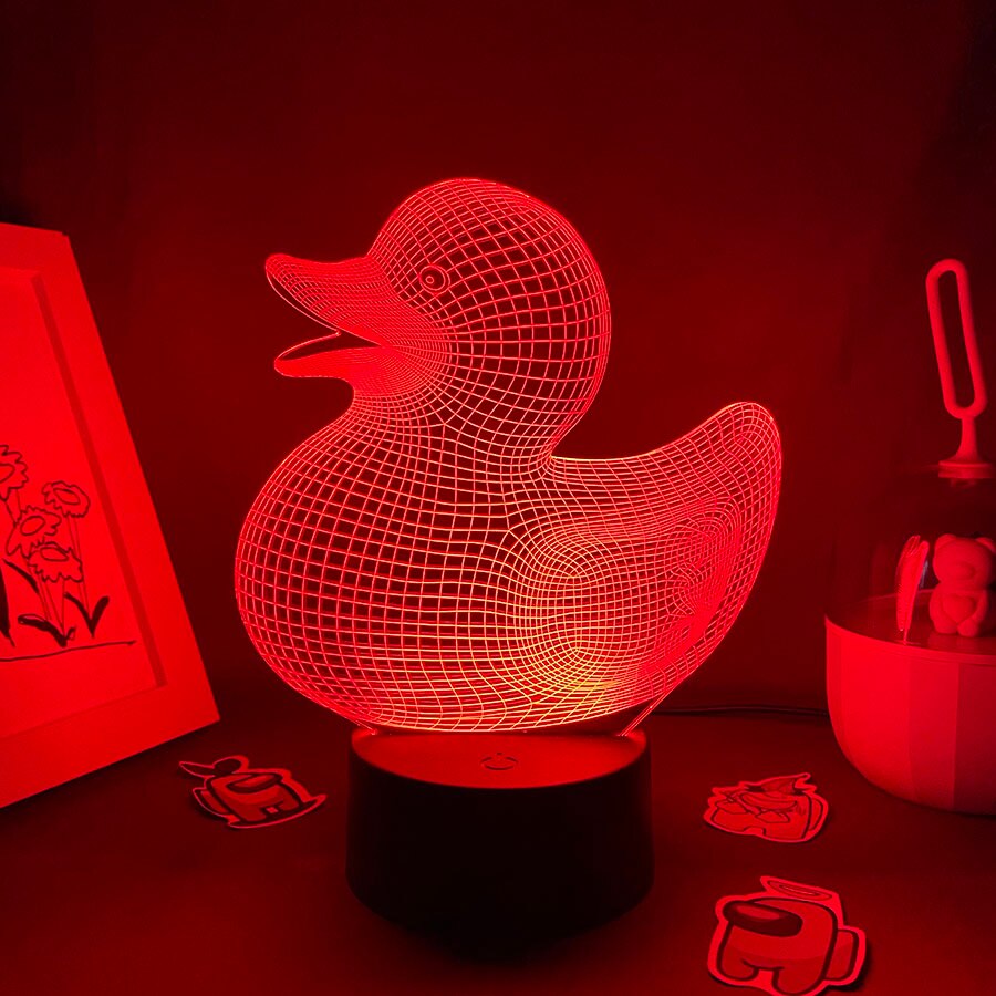 Duck 3D LED Neon Night Lights