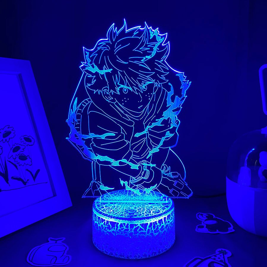 Izuku Midoriya Deku 3D Led Night Lights