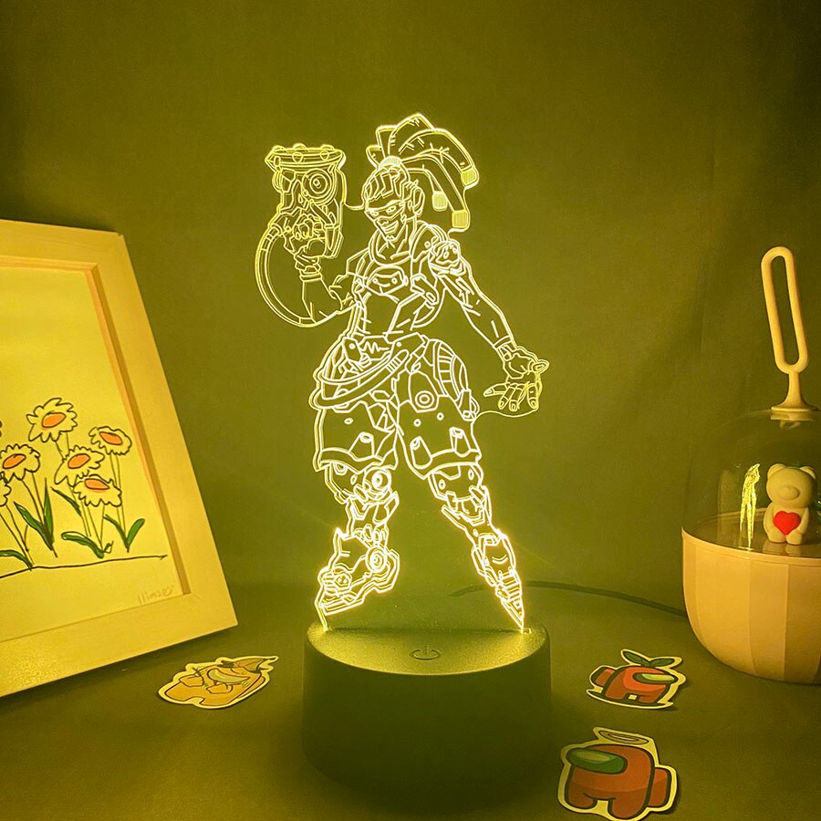 Overwatches OW Game Figure Lucio Night Lights