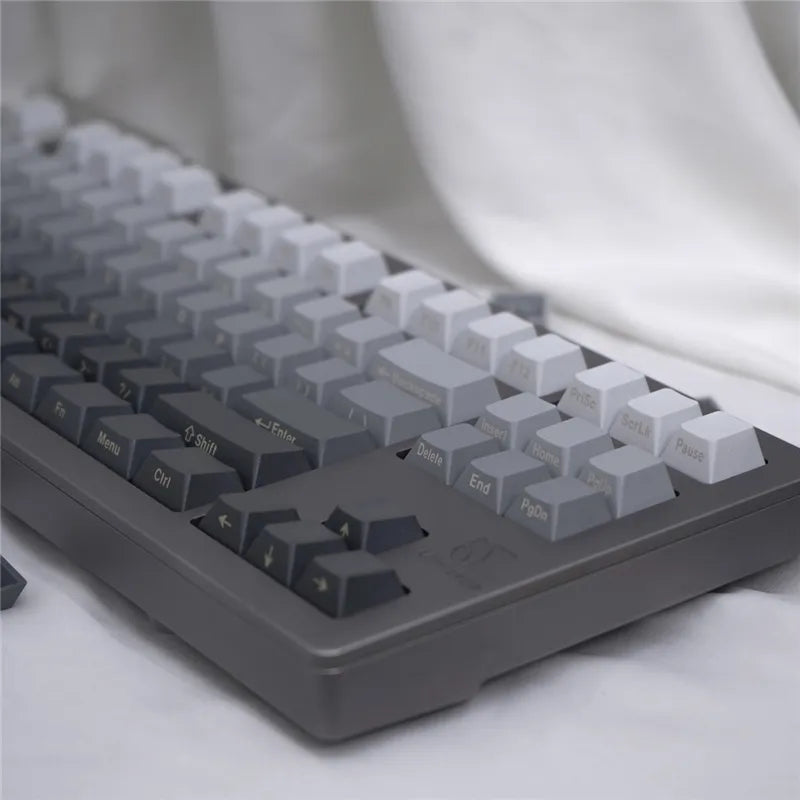 Gray Gradient Keycaps