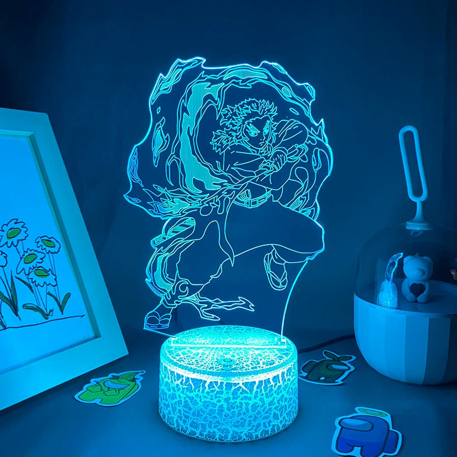 Demon Slayer Kyojuro Rengoku 3D Night Light