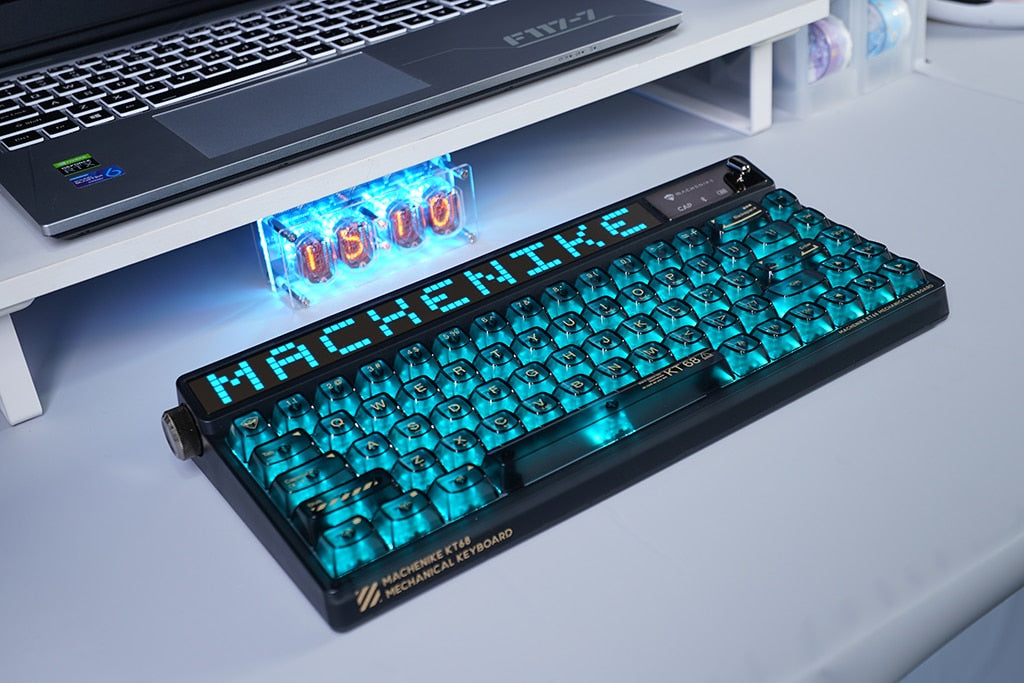 Machenike KT68 Pro Smart Screen Mechanical Keyboard