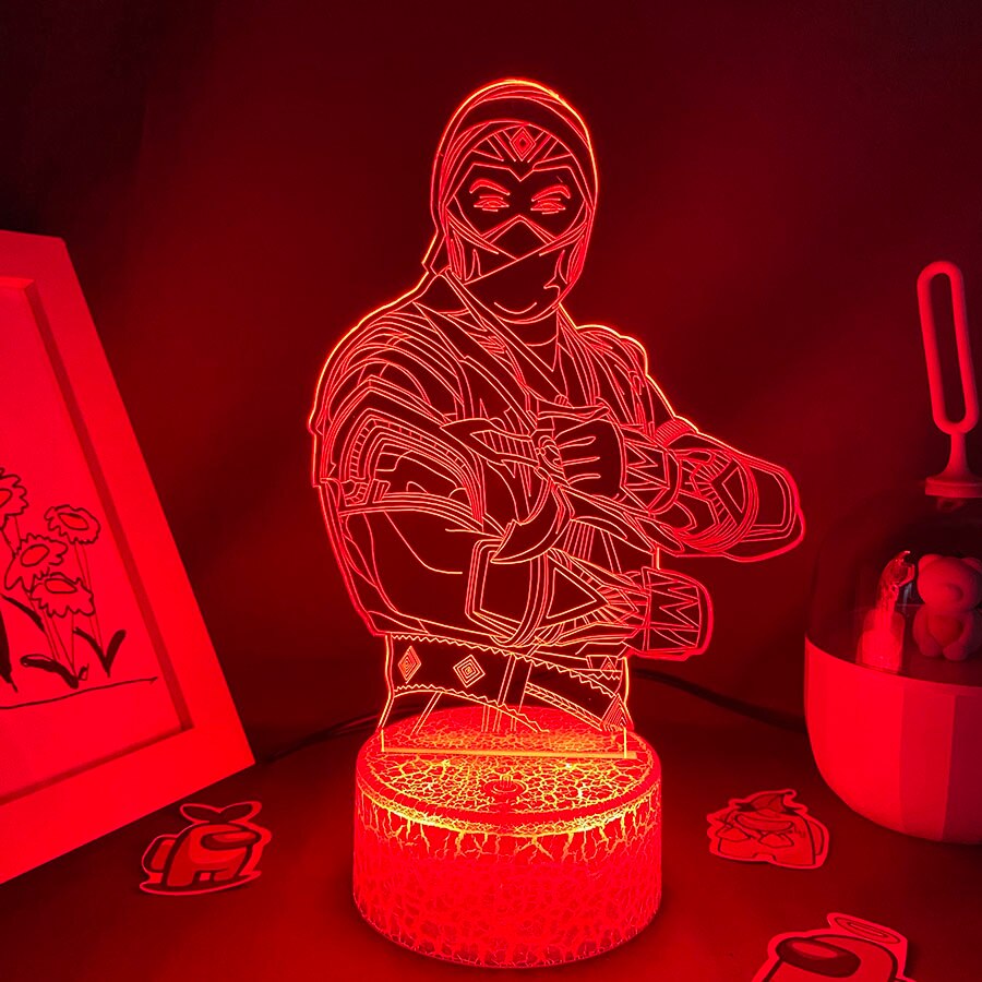 Hot Game Mortal Kombat Sub-zero 3D Nightlights