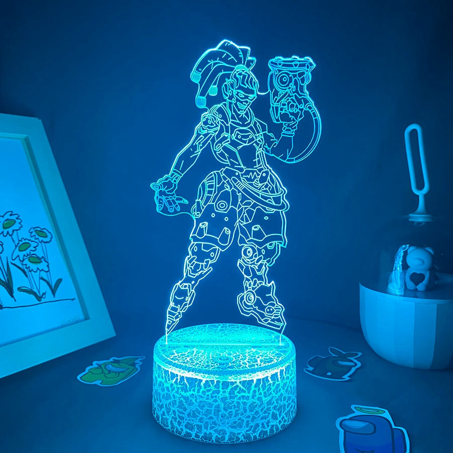 Overwatches OW Game Figure Lucio Night Lights