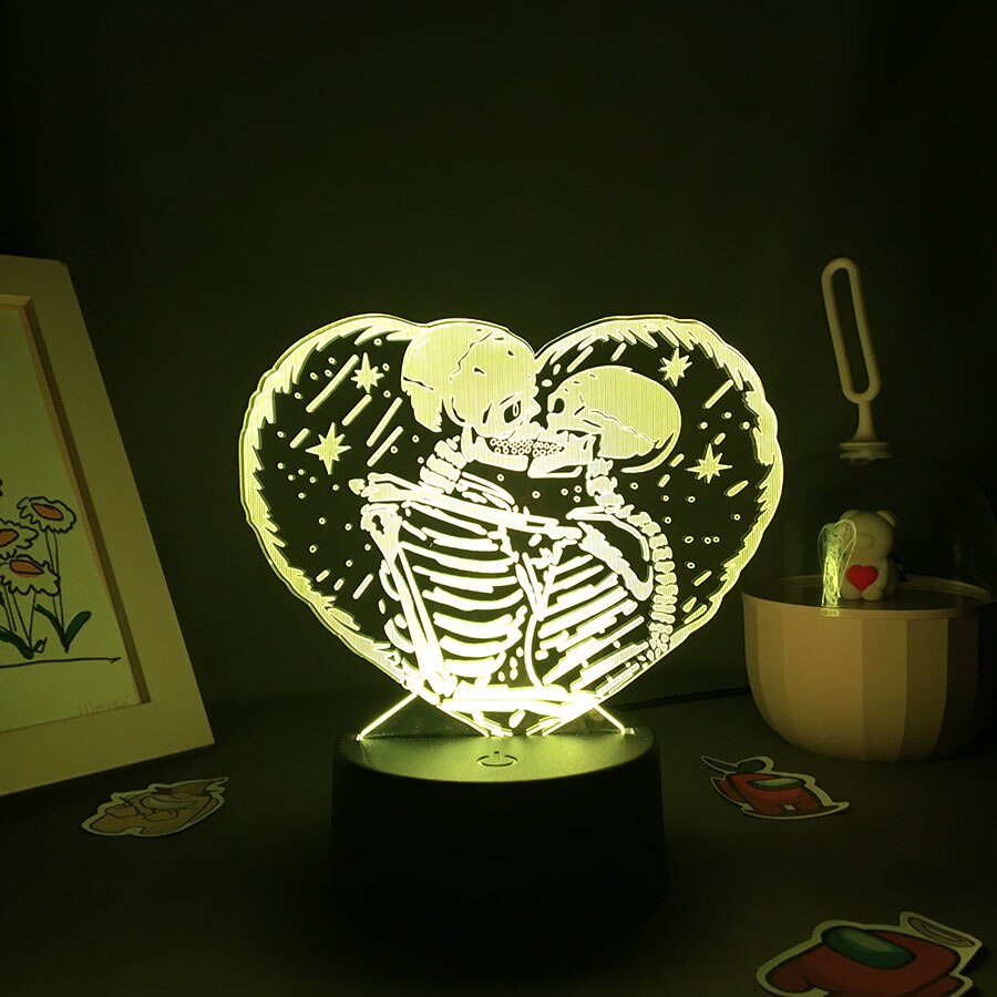 Skeleton Image 3D LED Neon Night Lights