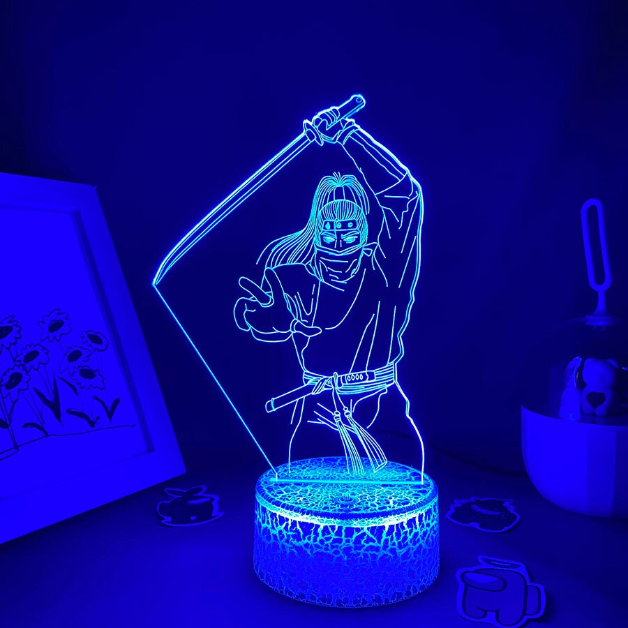 Hot Game Figure Shinobi-es 3 3D Night Lights