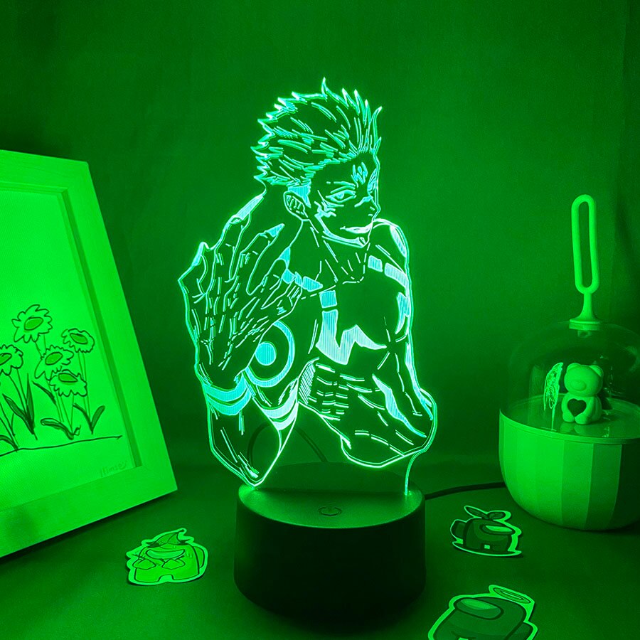 Jujutsu Kaisen Figure Yuji Itadori Ryomen Sukuna Lamp