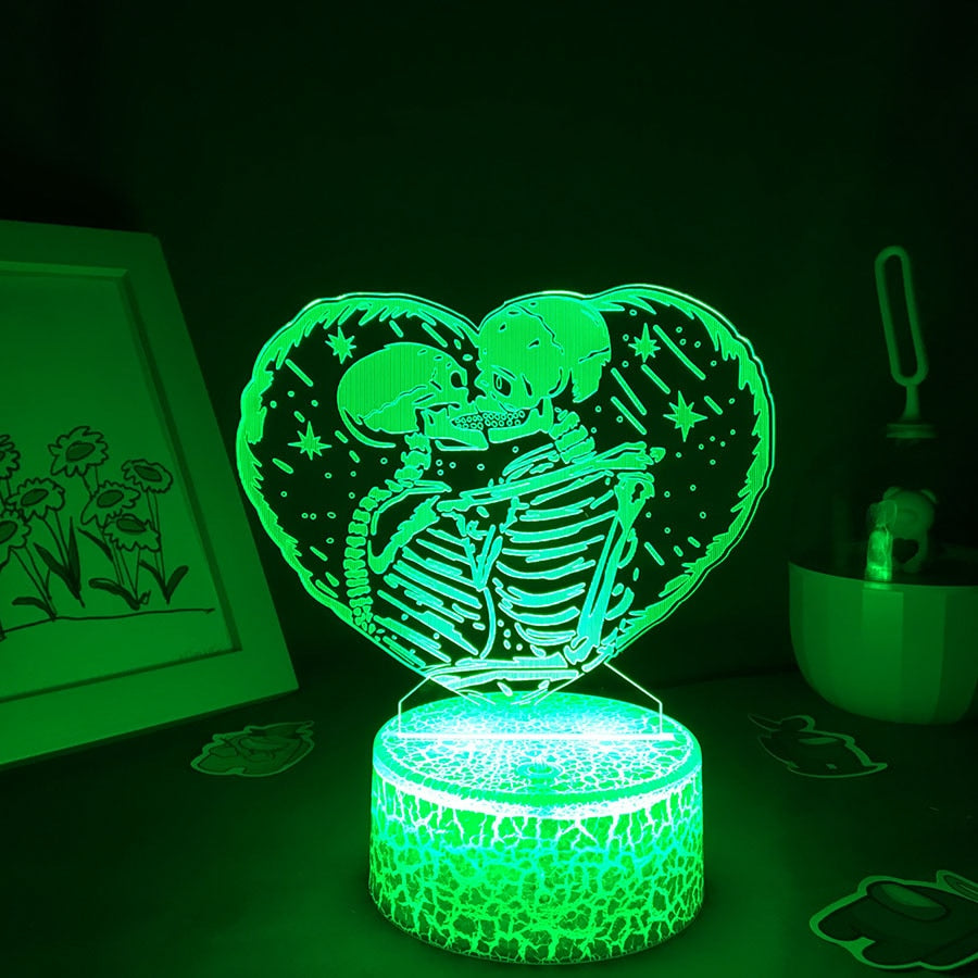 Skeleton Image 3D LED Neon Night Lights