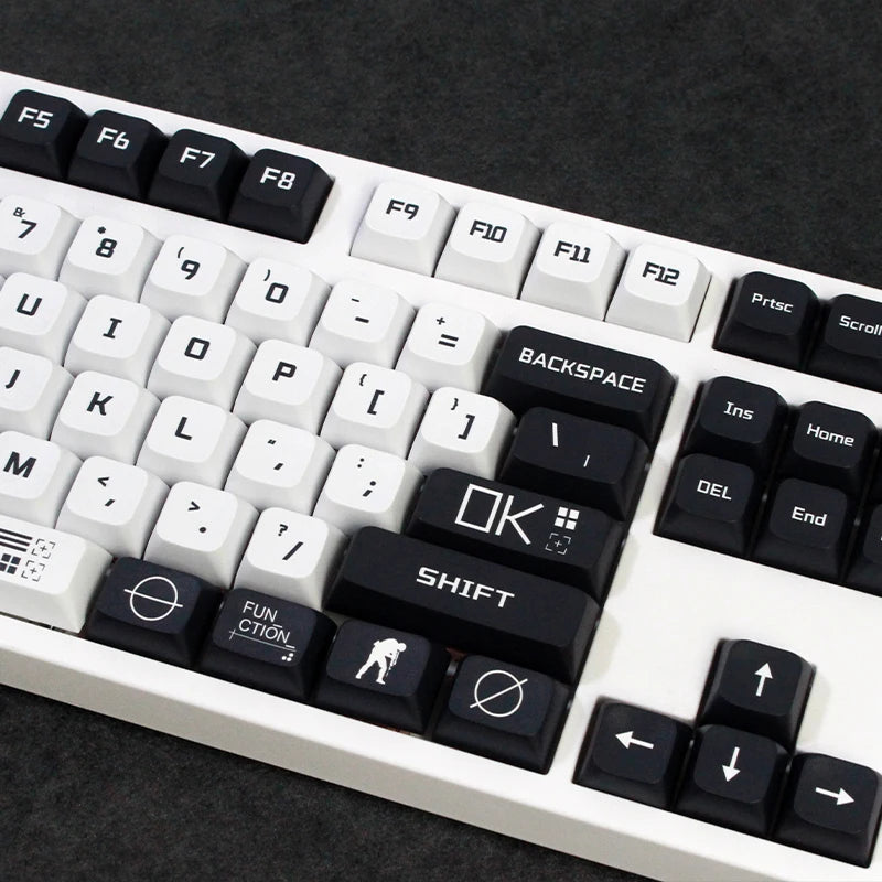 CSGO B&W XDA Keycaps