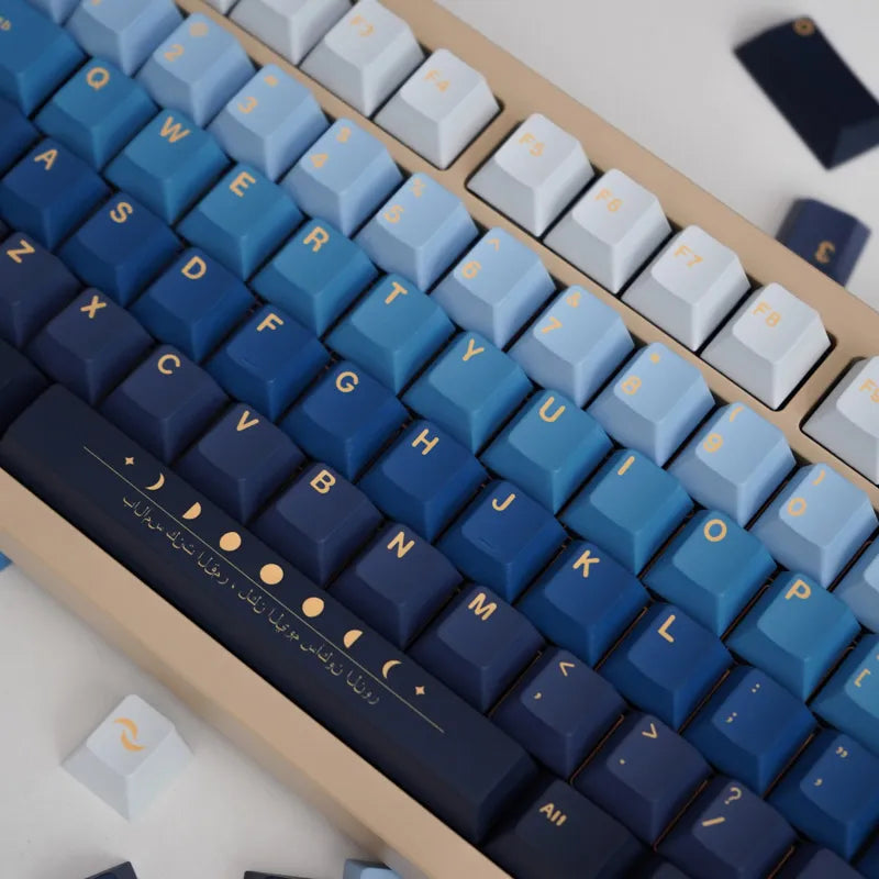 Moonrise Keycaps PBT الكرز الشخصي