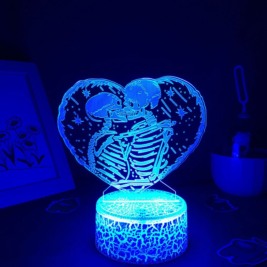 Skeleton Image 3D LED Neon Night Lights