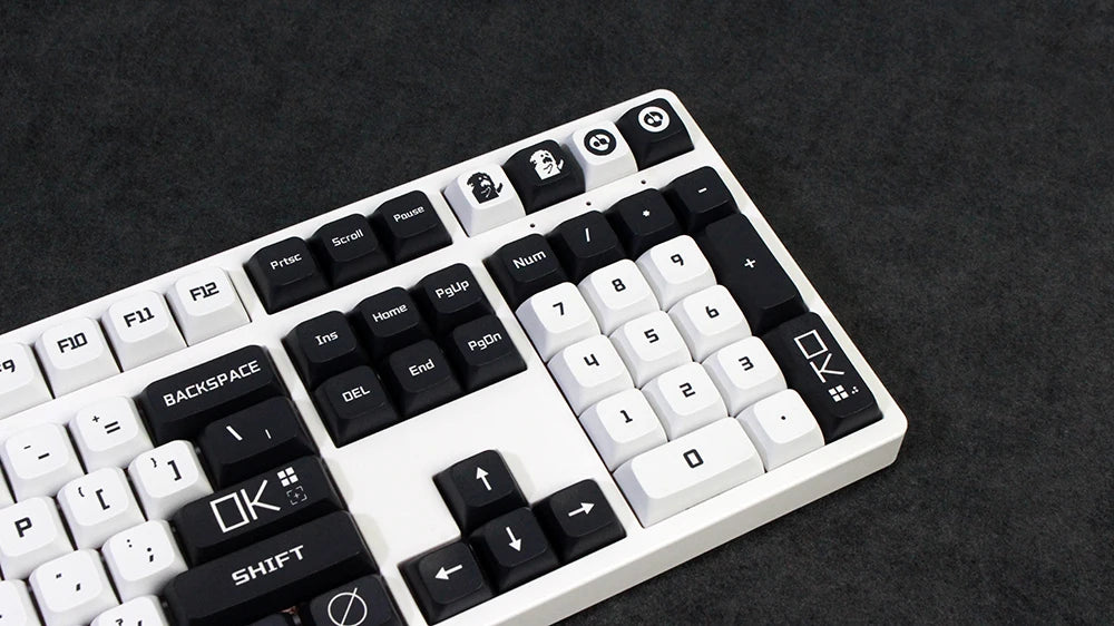 CSGO B&W XDA Keycaps